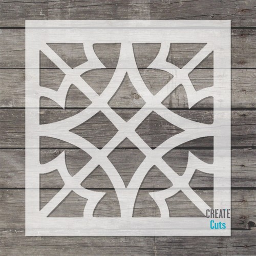 Azrou tile stencil kitchen - tile,