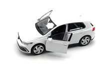 Model Car VW Golf 8 L GTI 1:34-39 White Miniature Vehicle