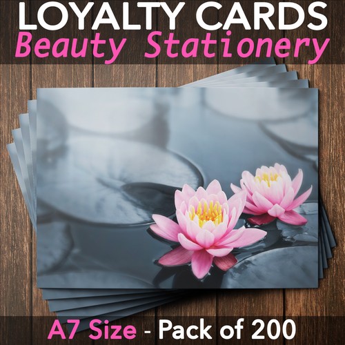 Customer loyalty cards blank - customer,