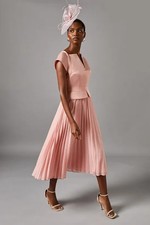 Coast Cap Sleeve Pleated Skirt