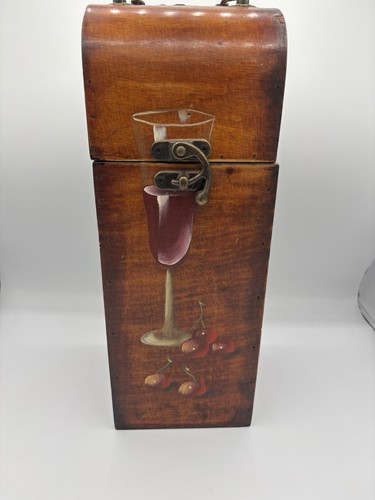 Vintage wooden wine - wooden,