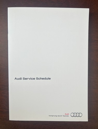 Audi service book stamped - 💯audi,