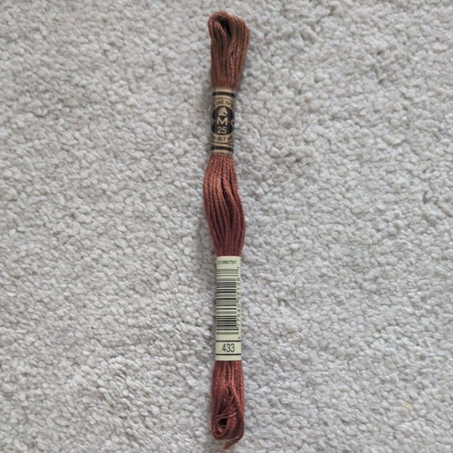 Dmc embroidery thread - embroidery, 433