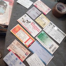 JOBLOT OF FOOTBALL TICKETS