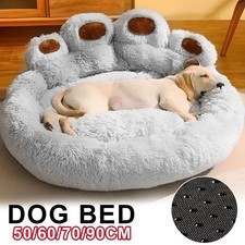 Dog Bed Donut Soft Large Plush