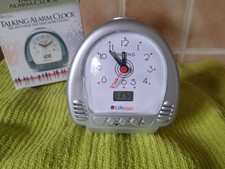 Clock Talking Analogue Digital Talking Clock, Ideal For Blind/Partially Sighted