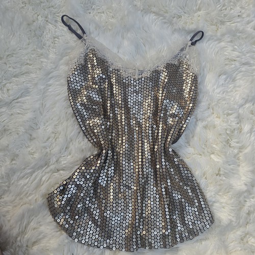 Living doll silver sequin - doll, lace