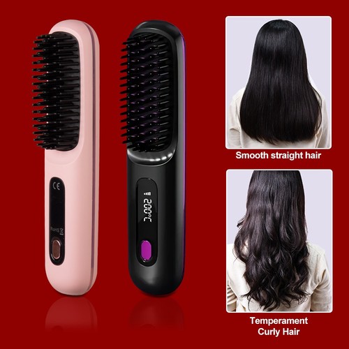 Glow wave heated brush - glow, led