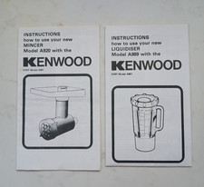 Kenwood Chef: Mincer A920 &