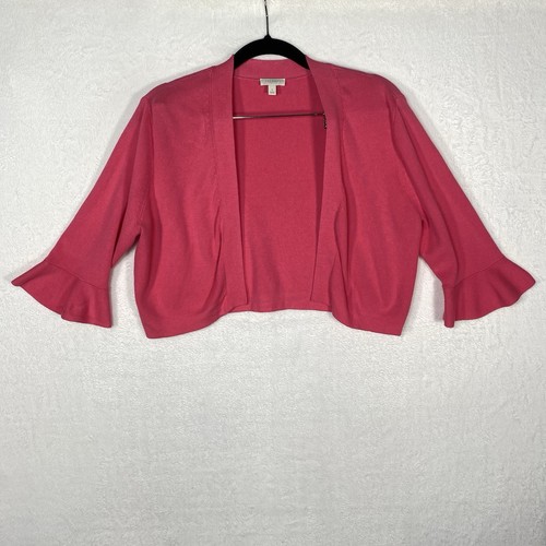 Talbots pink ruffle bell - talbots,