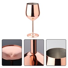 Stainless Steel Wine Glasses