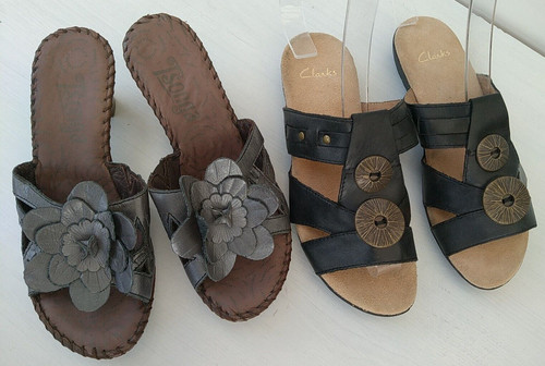 Bundle clarks brown and - x2,