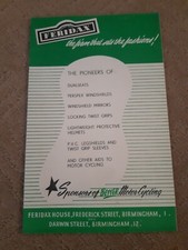 Feridax Motorcycling Accessories - Single Double Sided Leaflets