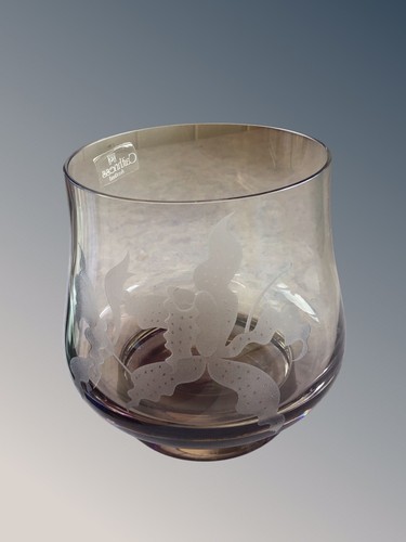 Large caithness glass - glass, vase