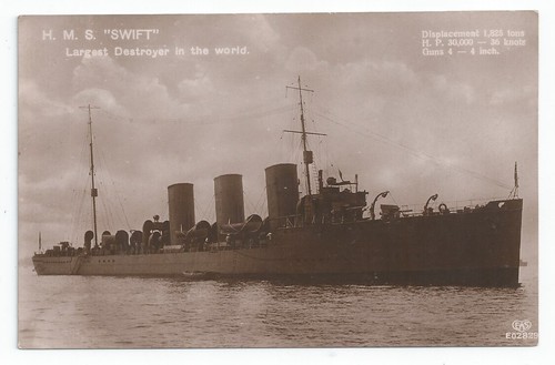 Hms swift destroyer - swift,
