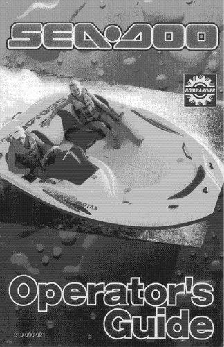 Sea doo speedster 1994 owners - speedster,,