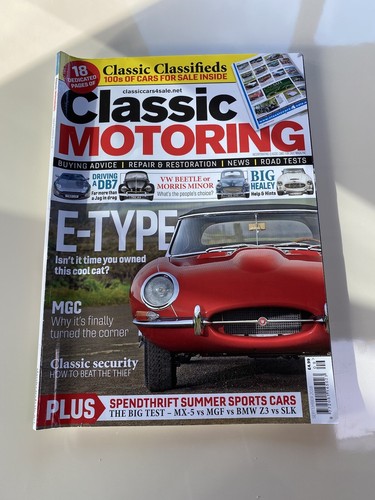 Classic motoring magazine - classic,