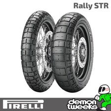 1 x Pirelli Rally STR Motorcycle 150/60/17 66H TL Rear Tyre - 1506017