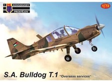 Kovozavody 1/72 0301 S.A. Bulldog T.1 'Overseas Service'