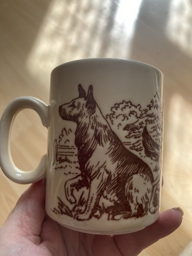 Vintage churchill england mug - england,