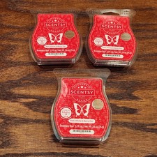 Scentsy Wax Bars Lot of 3 Red