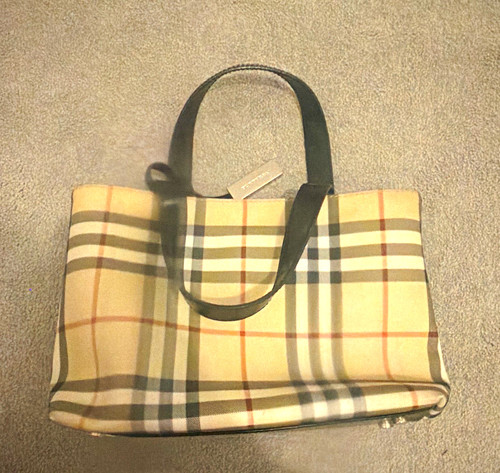 Burberry check plaid - check/plaid, canvas