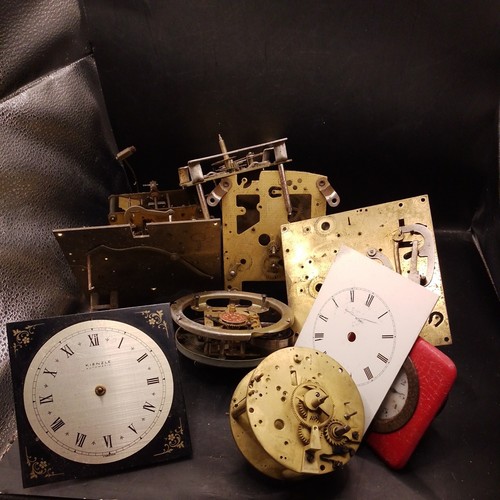 Vintage clock parts - parts, bundle