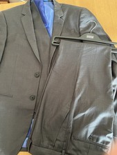 Men's Grey 3-Piece Suit, Waist