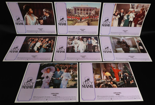 Mame 1974 lobby cards - cards, set