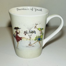 Royal Worcester China Fountain Of Youth Mug Women Gift Quirky