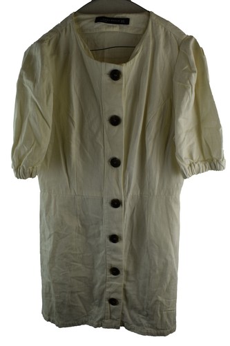 Zara woman beige button - zara, up