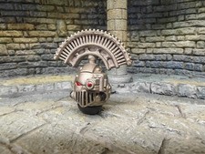 Joytoy Space Marine Helmet Iron Warriors Sargent Warhammer 1/18 scale 40k 30k