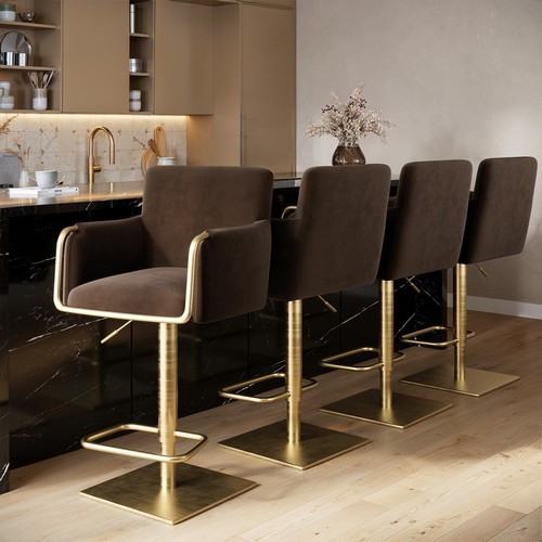 Set brown velvet - set,