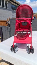 Dog Cat Rabbit Pet Buggy. Good Condition. Customised With Hi Visibility Decals 