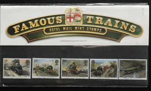 1985 mnh famous trains - 1985,
