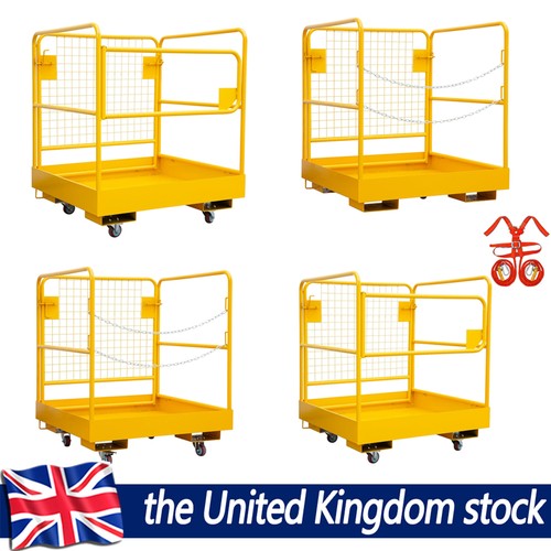 Forklift safety cage work - safety,