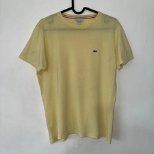 Lacoste kids yellow t-shirt