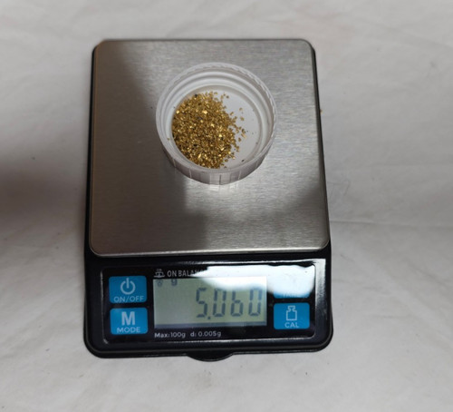 Natural yukon gold flake 06g - flake, 5.06g