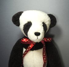 Vintage bear Panda by Scruffy Bears 19"