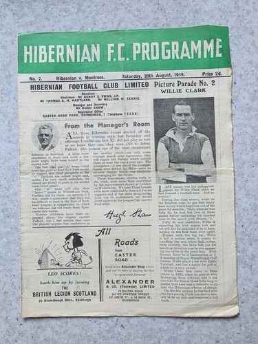 Hibernian montrose 1949 - hibernian,