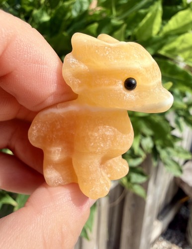 Crystal yellow calcite - calcite, mini