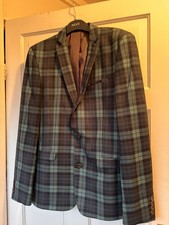 Asos 40 r Green Blue Tartan