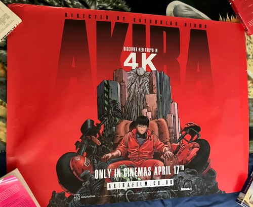 Akira poster quad - akira, uk