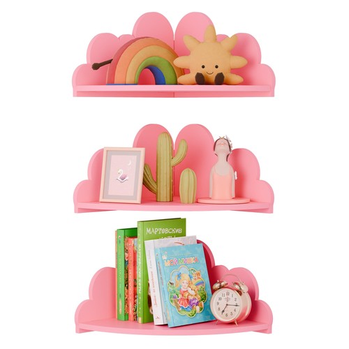 Cloud floating corner shelves - cloud,