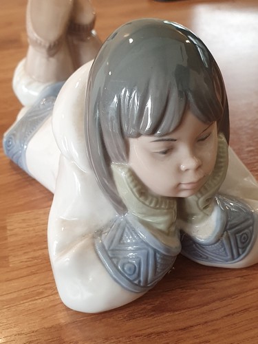 Lladro nao eskimo girl - lladro,
