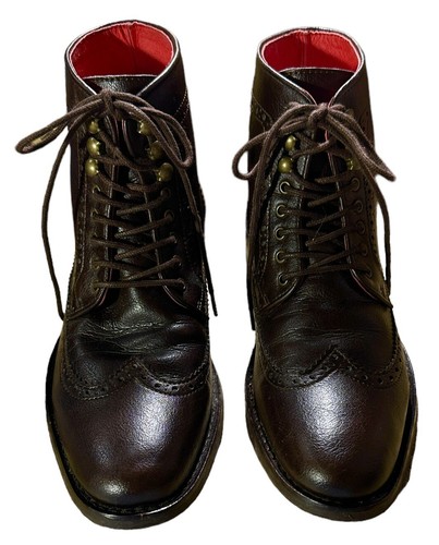 Wills vegan brogue boots - wills-,