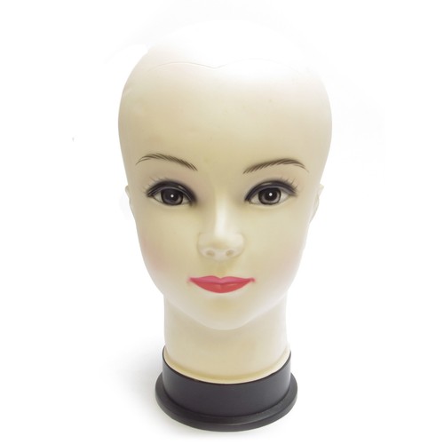Plastic mannequin head - plastic,