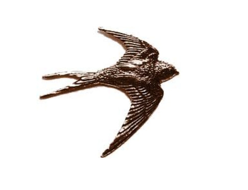 B25 swallow copper colour a - swallow, on