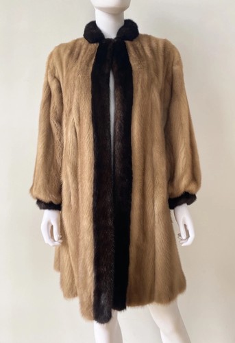 Emba autumn haze real mink - haze",