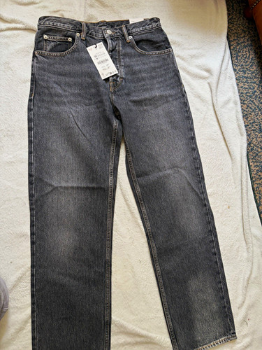 Zara straight leg grey - straight,